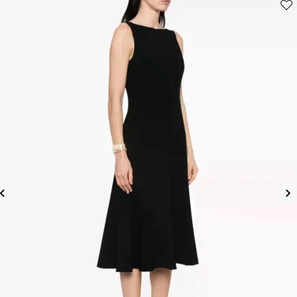 Theory Sleeveless Mermaid Midi Dress • NWOT • Boatneck • Size 6 - Picture 2 of 10